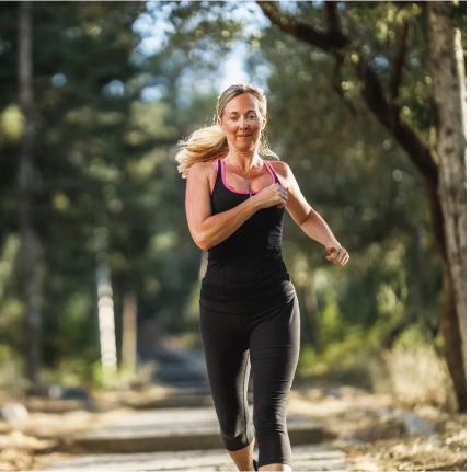 middle-aged-woman-running