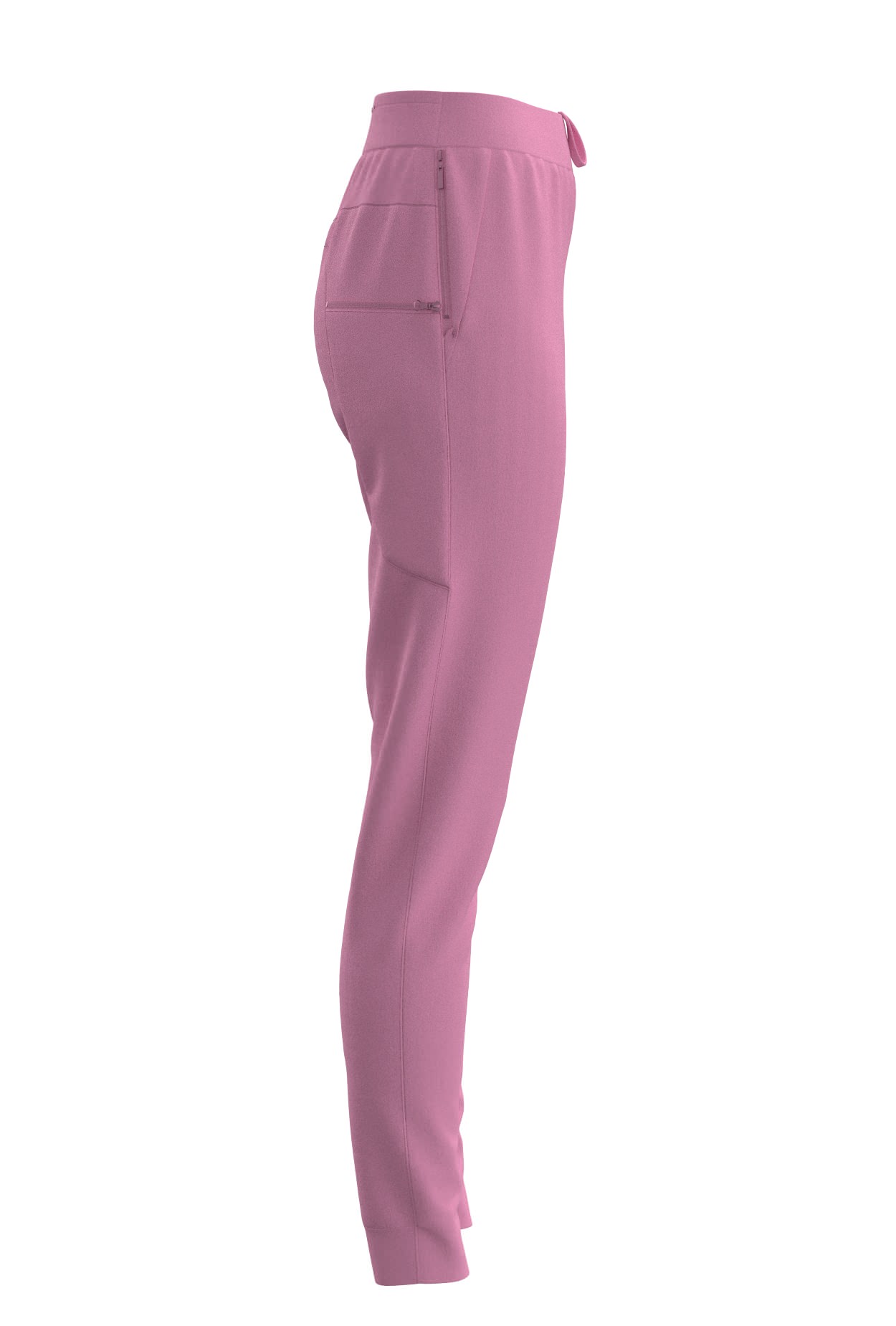 Female Scrub Bottom – Chase – Stealth – Joggers – 7 Pockets – Begonia Pink4