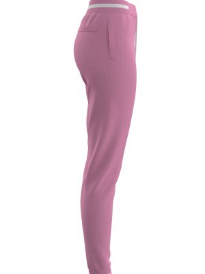 Female Scrub Bottom – The Classic – Couture – Joggers – Begonia Pink4